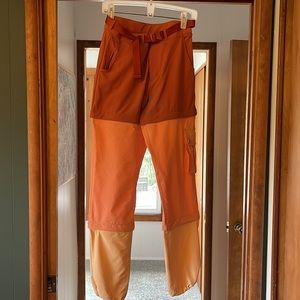 Outdoor Voices Rectrek Pants in Papaya